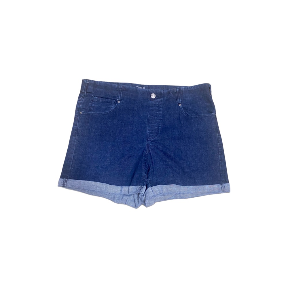 Time and Tru Pull on Jean Shorts
